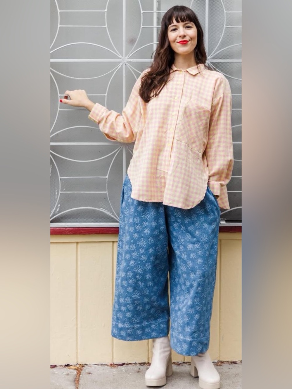 Nettle Studios | Mid Easy Pant in Daisy Denim